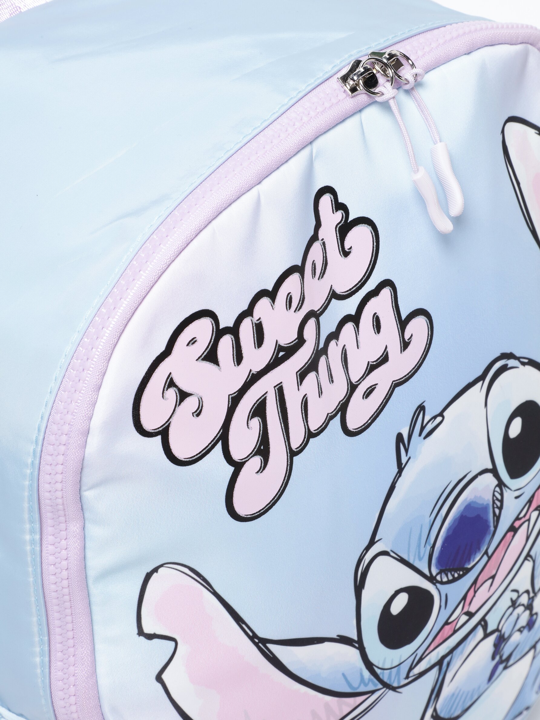 Disney Lilo and Stitch Girls Backpack, Kids Schoolbag, Rucksack Blue