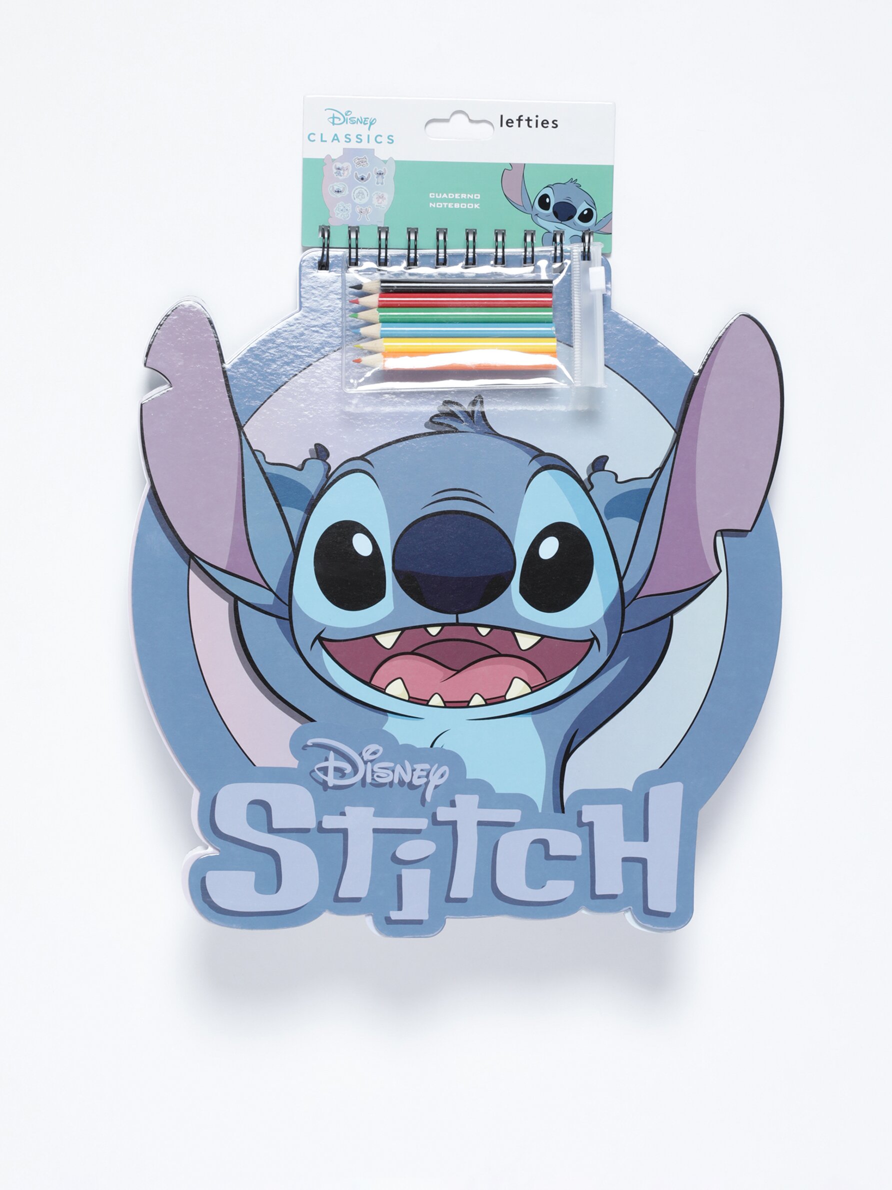 Pack lápis e autocolantes Lilo & Stitch ©Disney