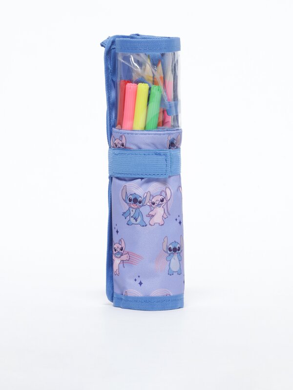 Lilo & Stitch ©Disney roll-up pencil case - Lilo & Stitch