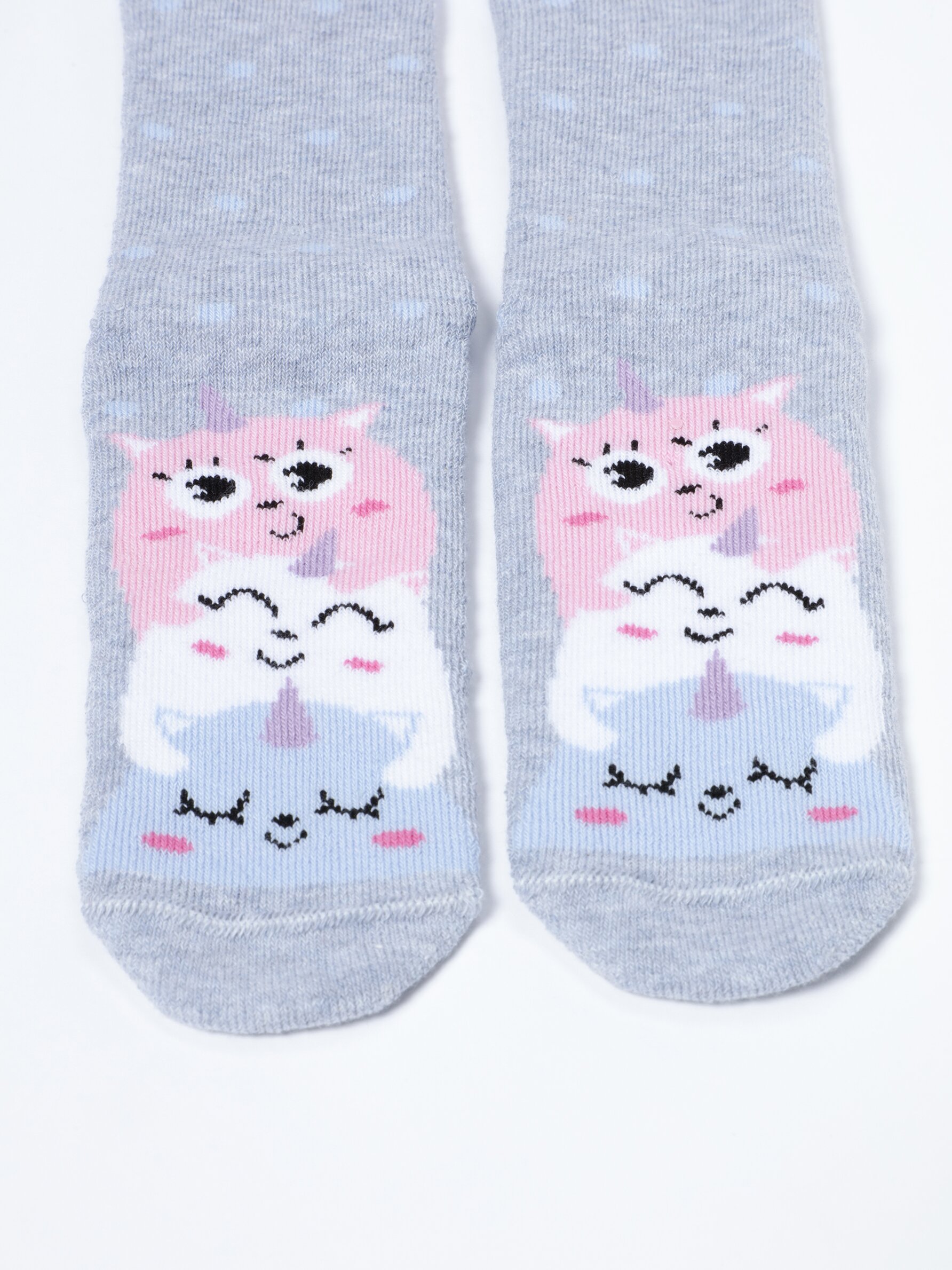 Par de meias de terrycloth caticorn - Pijamas - ROUPA - Menina