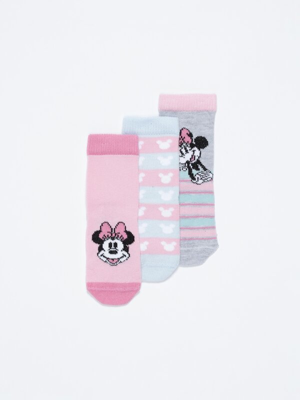 Pack of 3 pairs of Minnie Mouse ©Disney socks