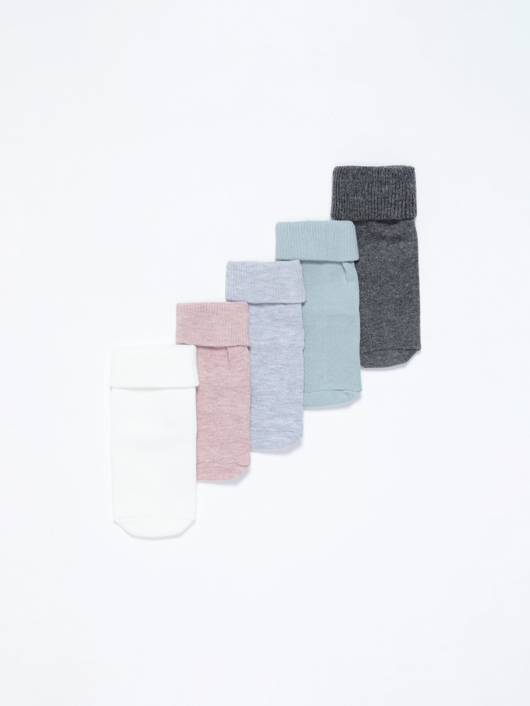 Pack de 3 calcetines antideslizantes para bebé Azul 6-12 meses