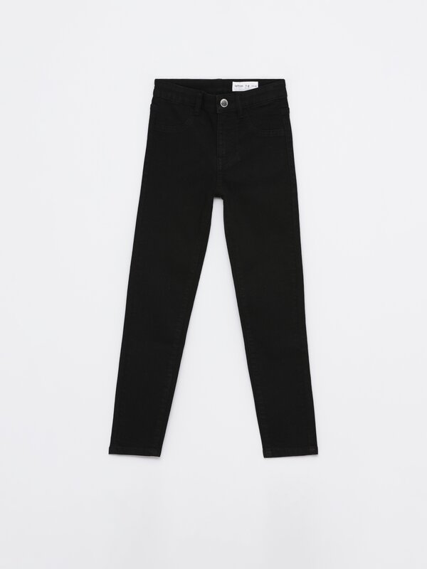 Girls skinny black store jeans