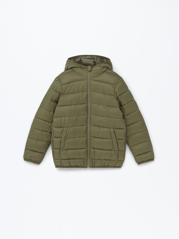 ASPESI lightweight hooded jacket - Brown