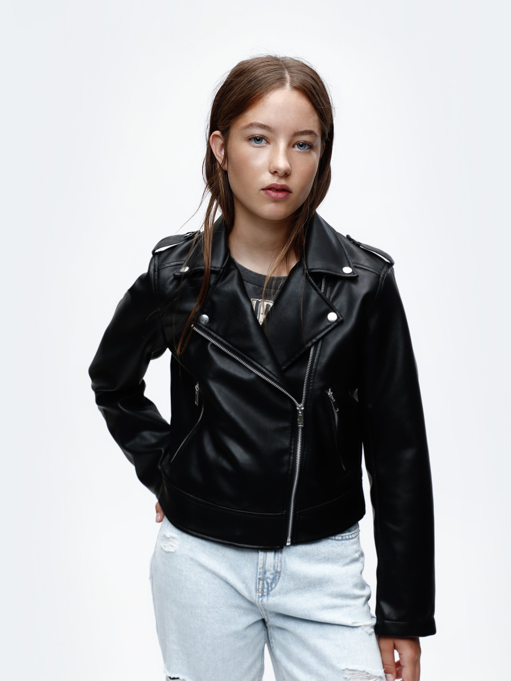 Leather jacket sale for teenage girl