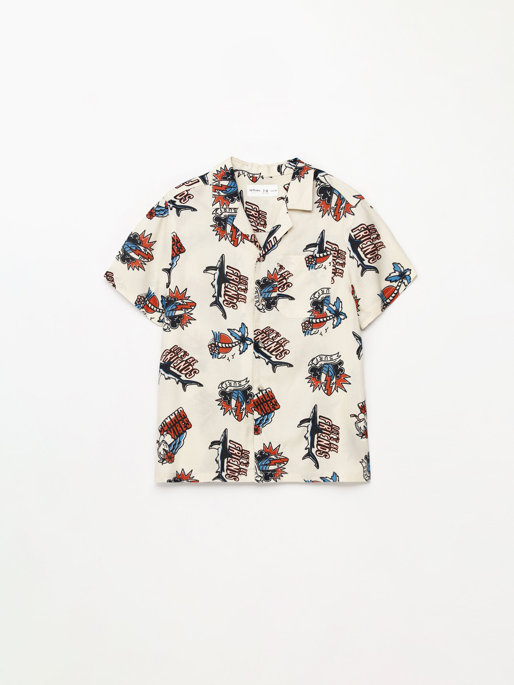 Printed resort shirt - Shirts - CLOTHING - Boy - Kids 