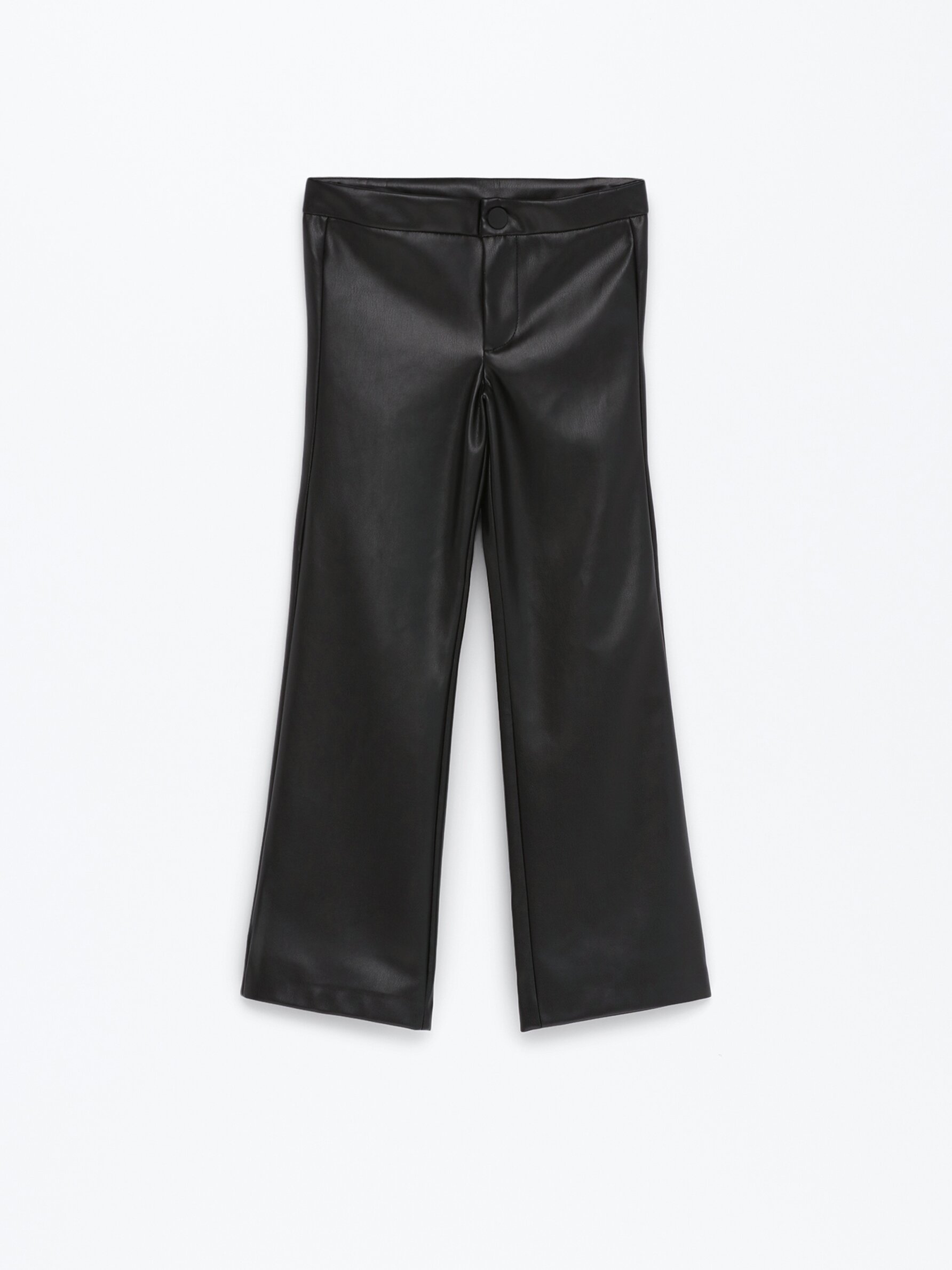 Zara Black Leather Trousers Limited Edition Size Small 5479 951 RRP £189 |  eBay