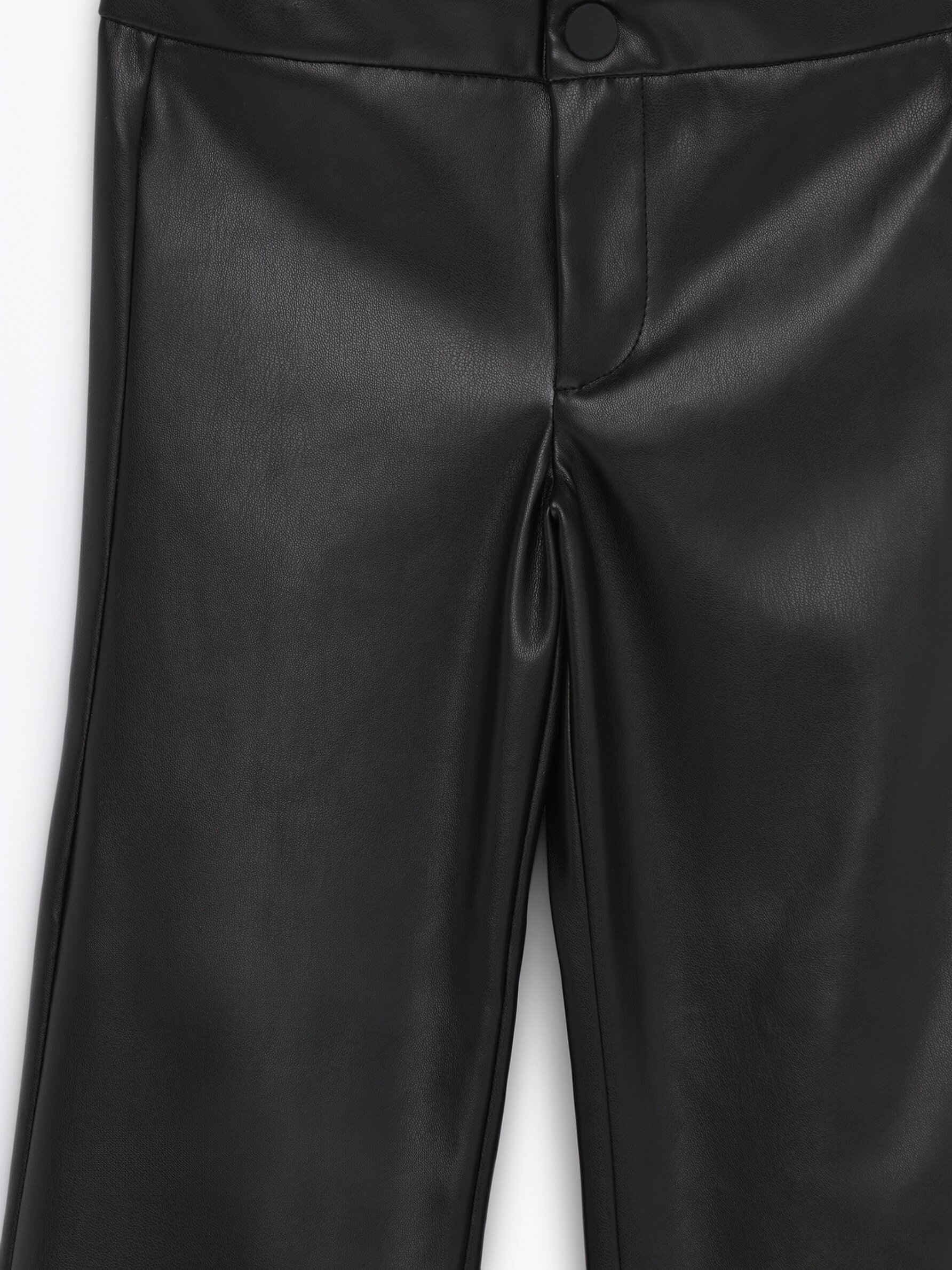 123PLUTOMA Leather trousers - Pants & Jeans - Maje.com