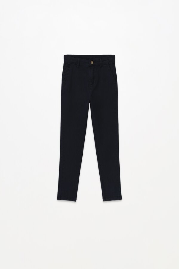 Girls chino hot sale trousers