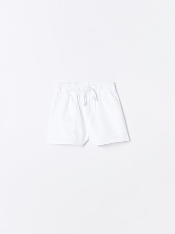 Twill shorts