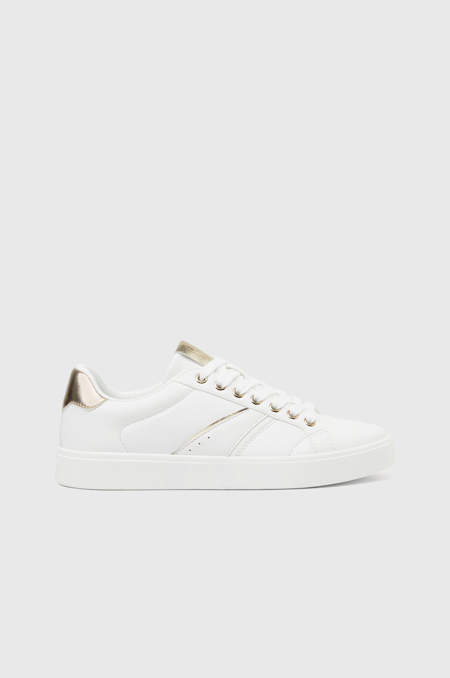Gold color sneakers hotsell