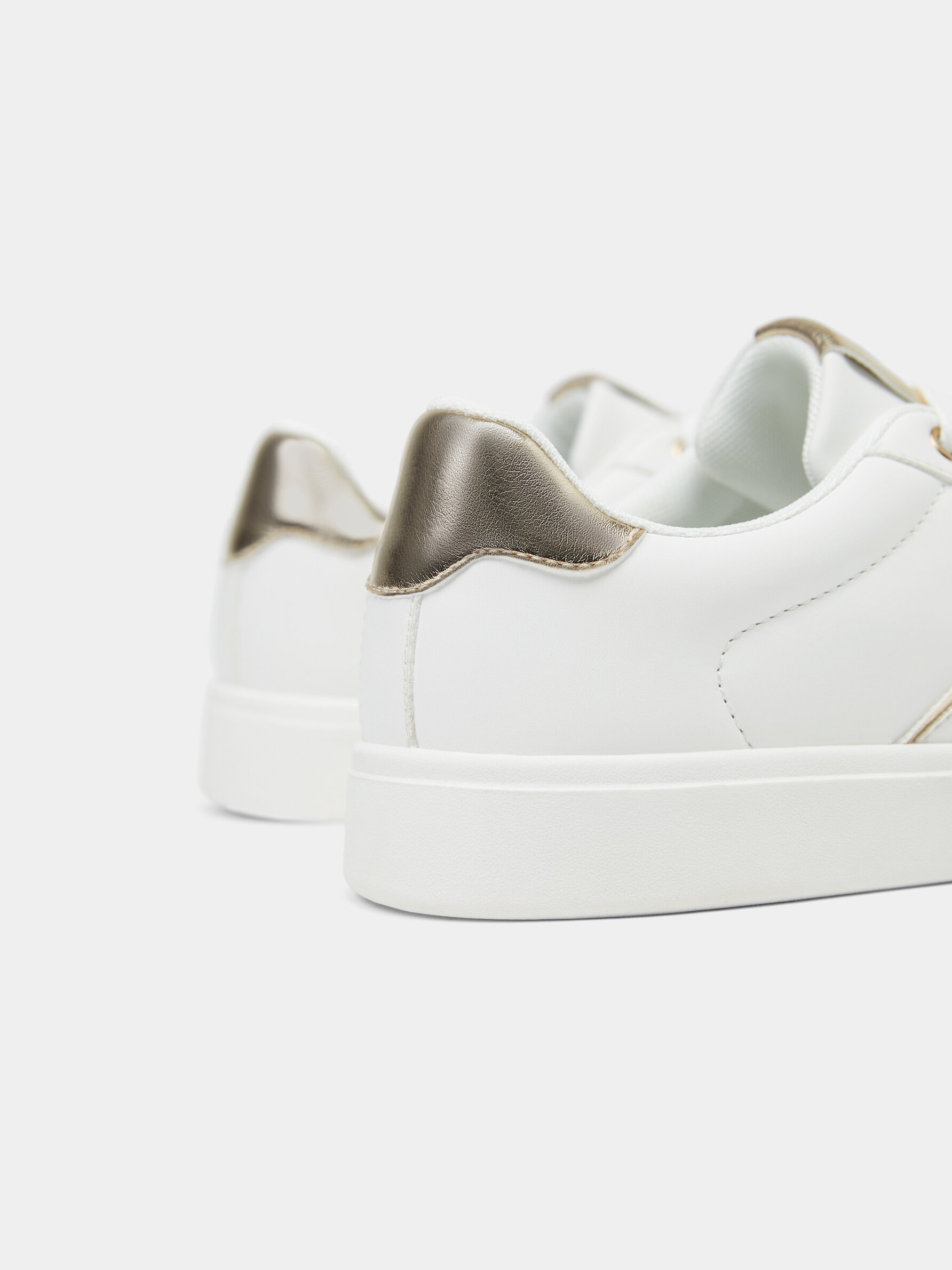 Metallic sneaker shop
