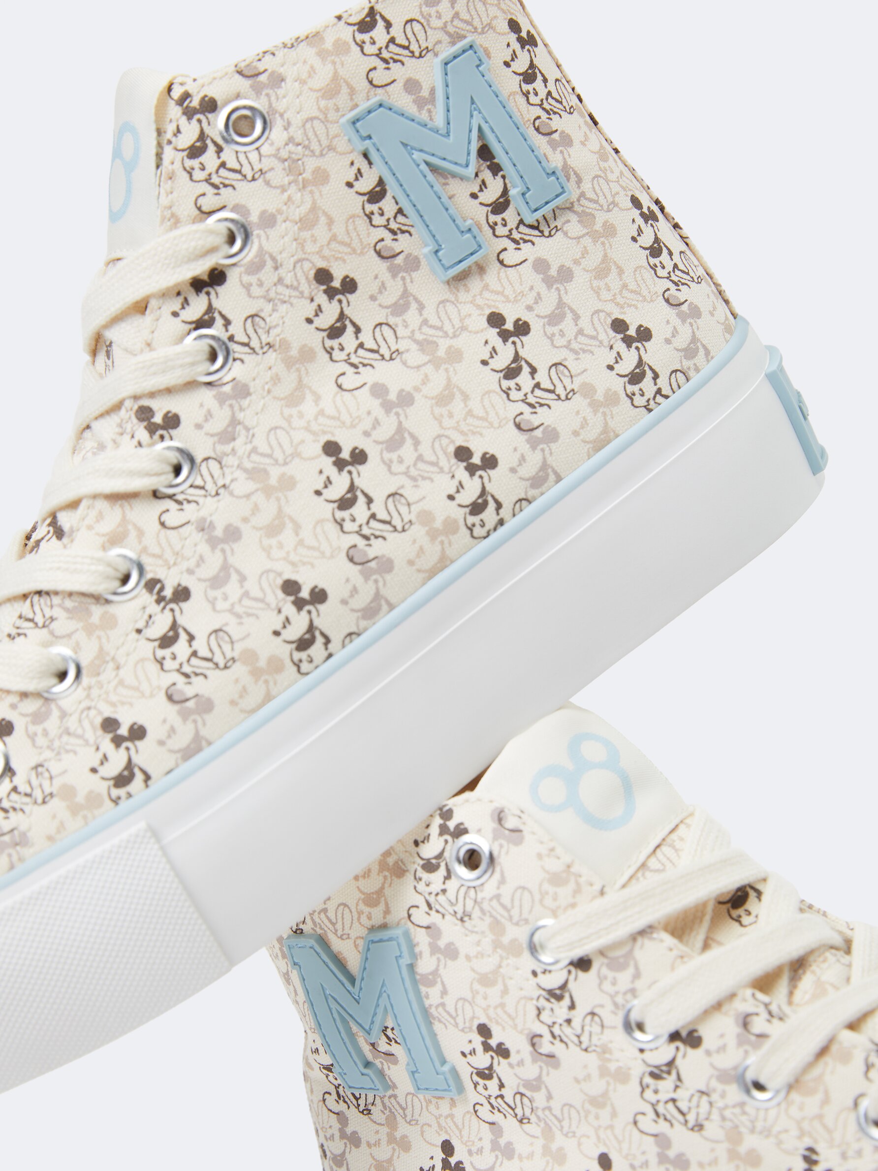 MICKEY DISNEY high top sneakers Collabs FOOTWEAR Woman