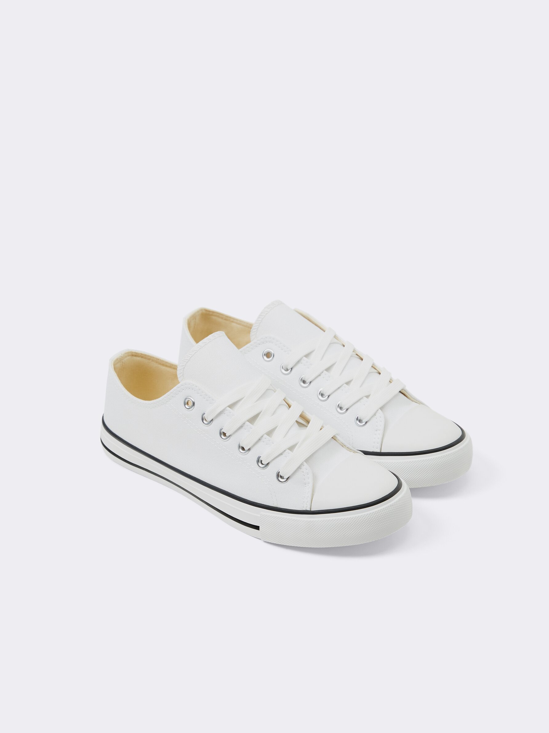 FABRIC SNEAKERS WITH TOECAP Sneakers FOOTWEAR Woman