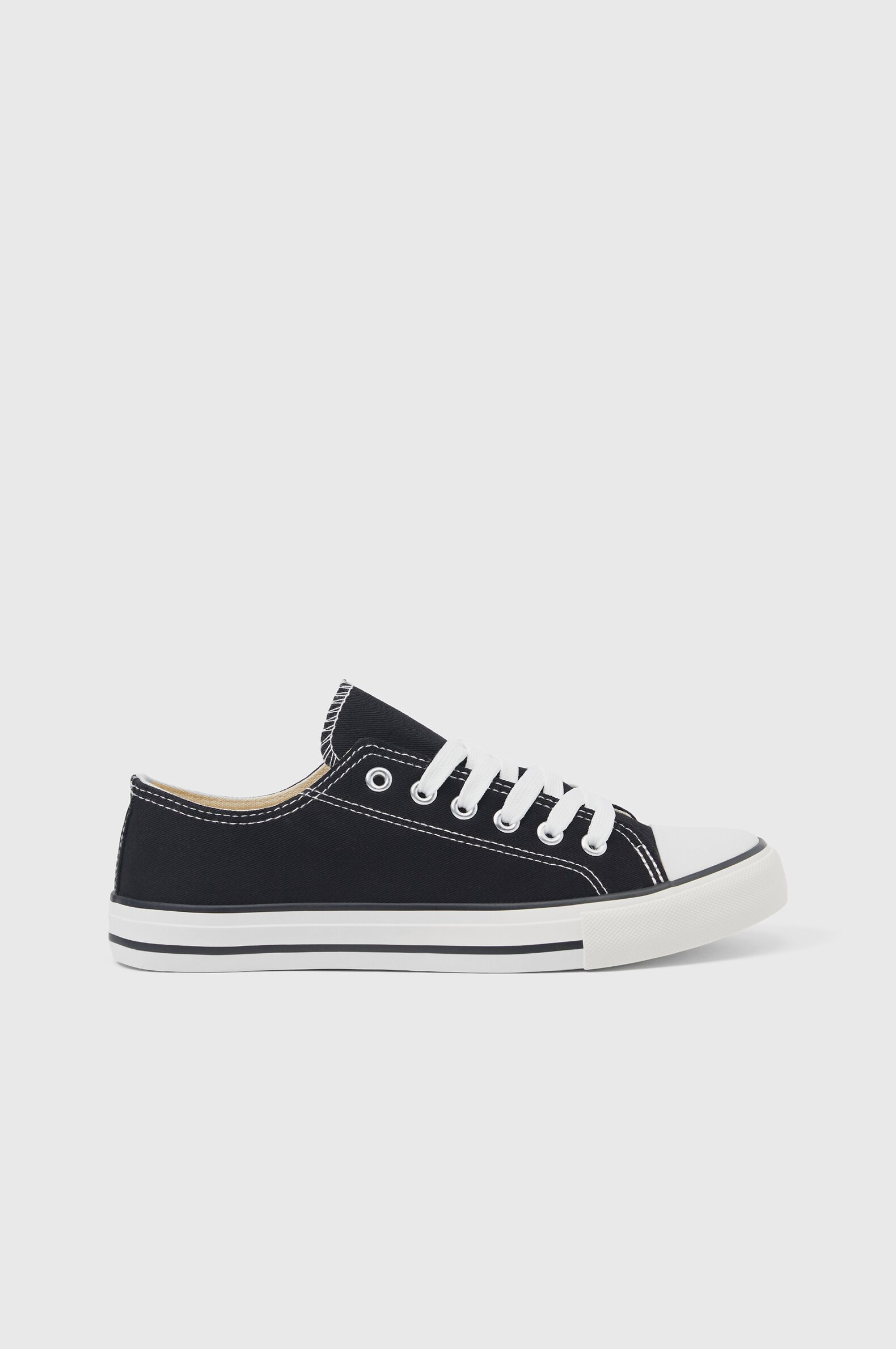 FABRIC SNEAKERS WITH TOECAP Sneakers FOOTWEAR Woman
