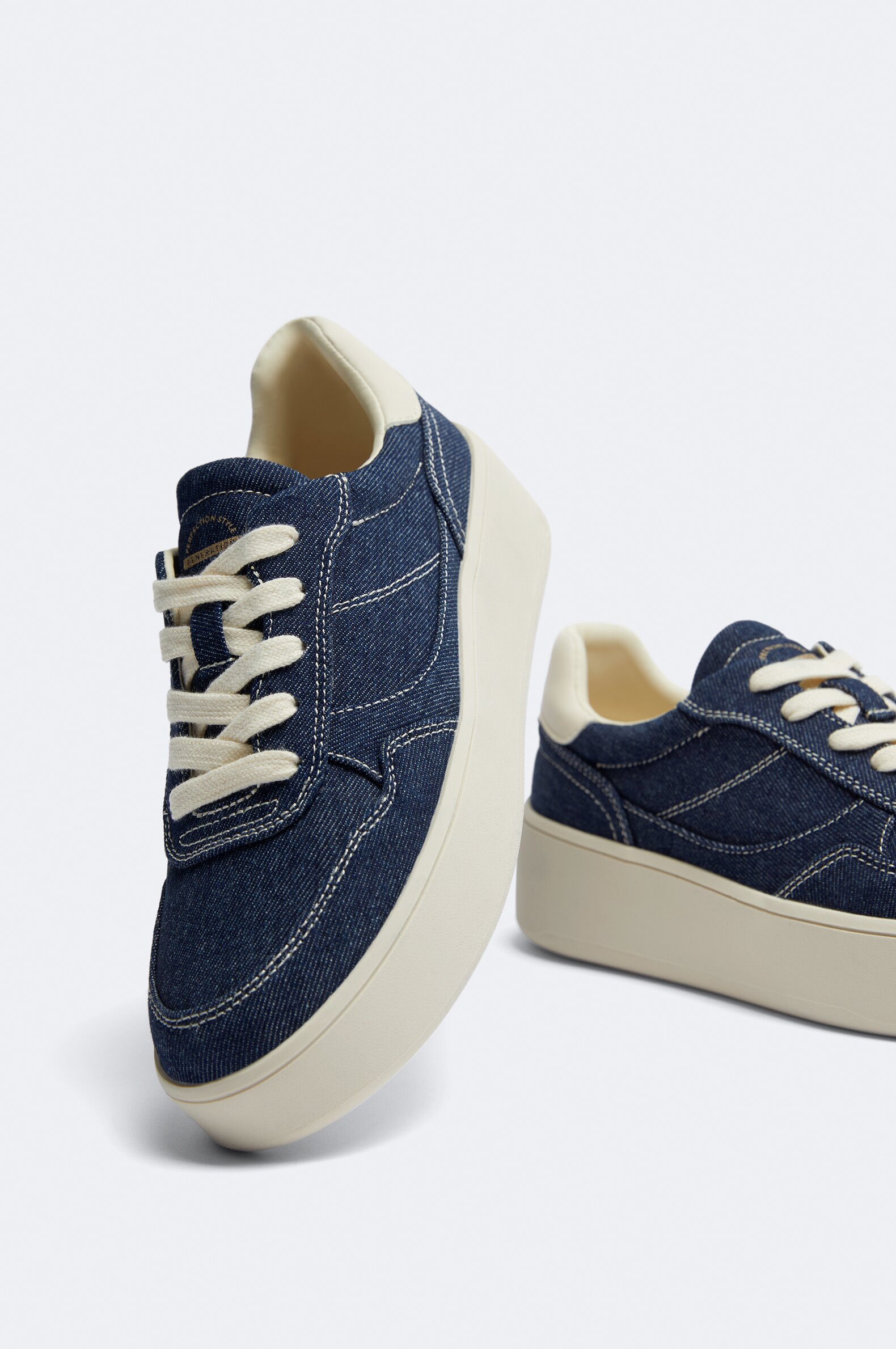 Denim sneakers online dames