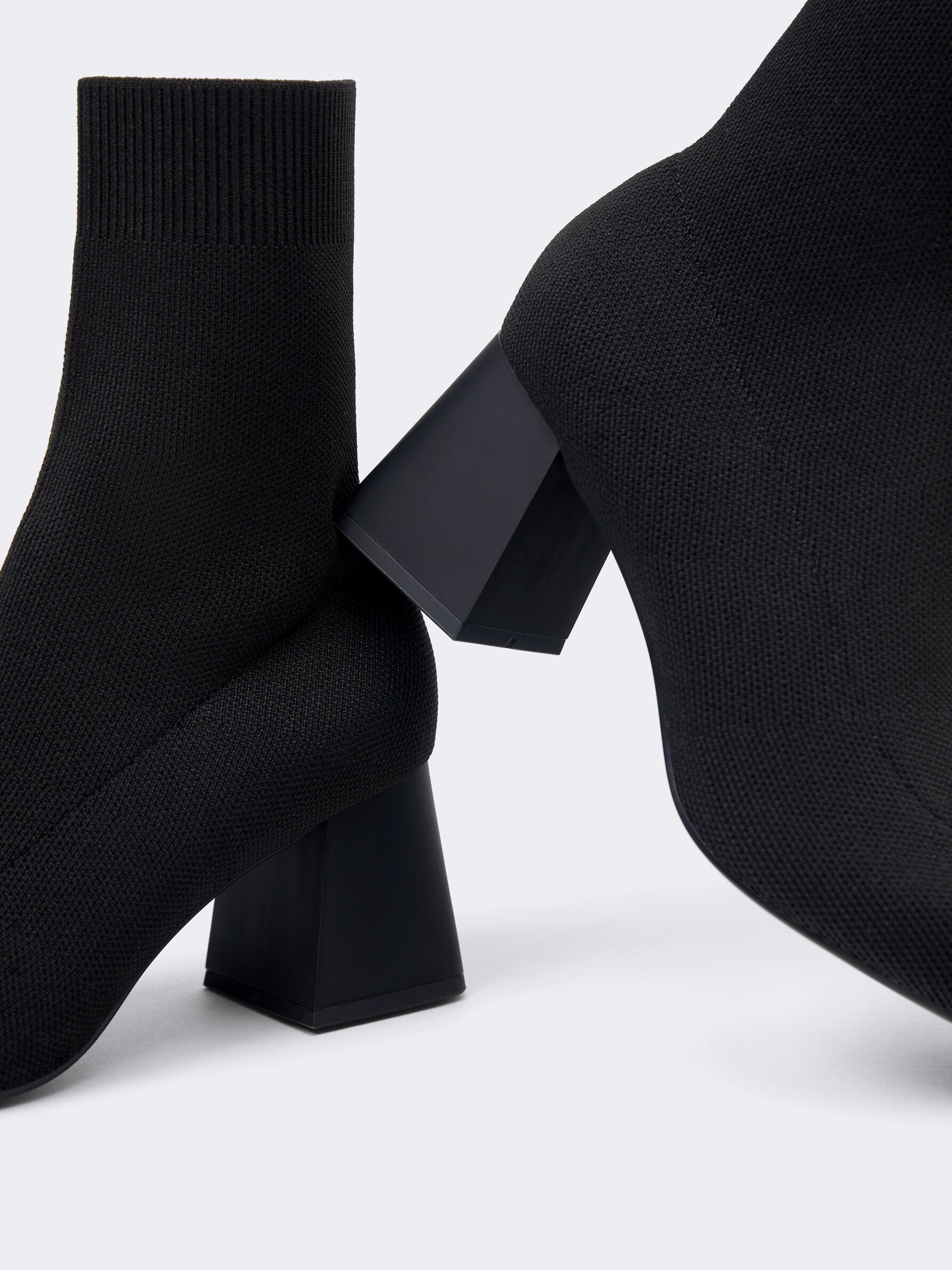 Botin tacon on sale calcetin