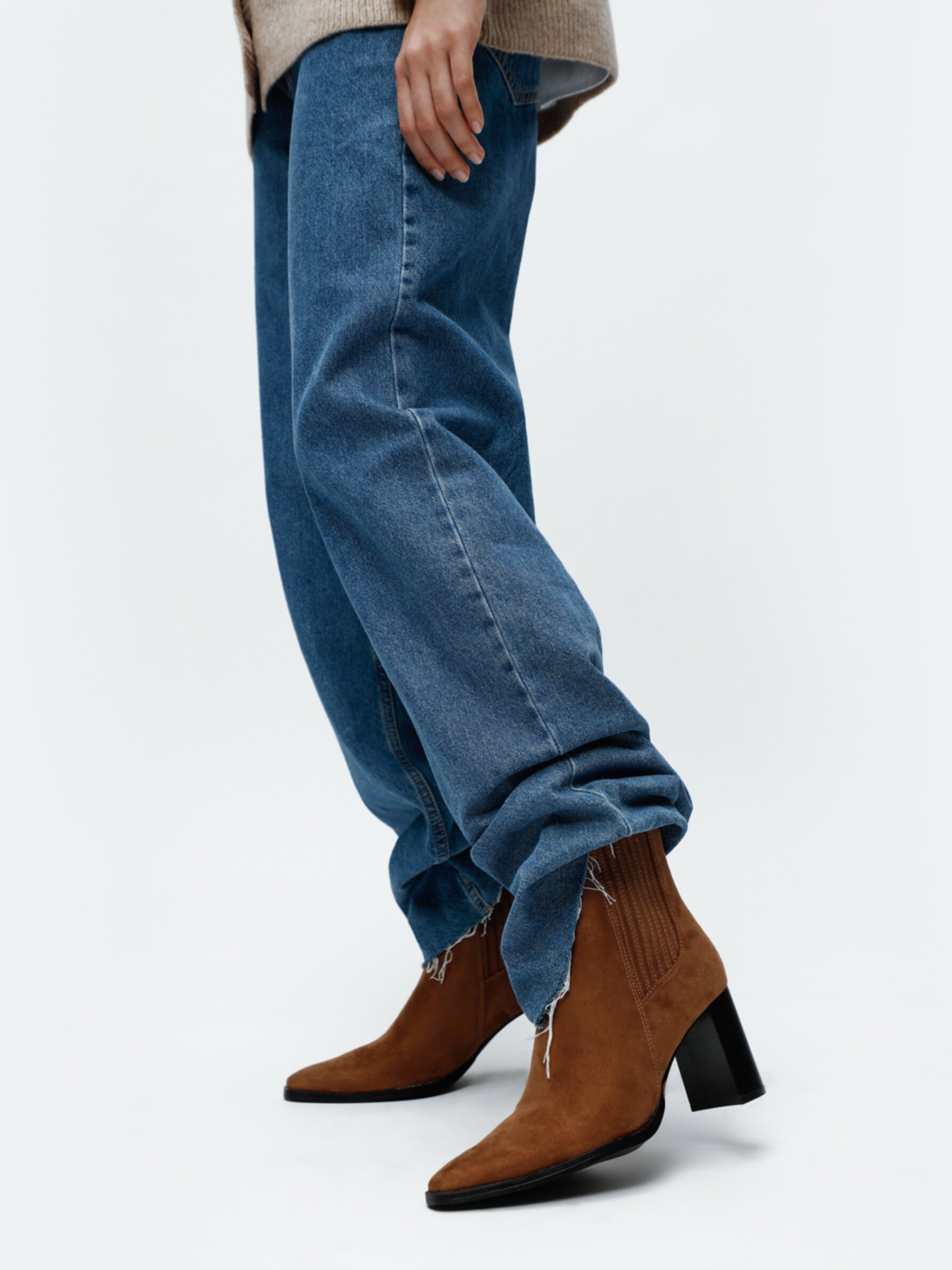 Men's high deals heel ankle boots