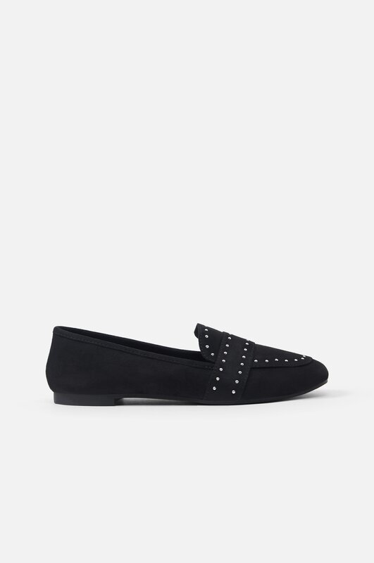 Studded loafers womens outlet
