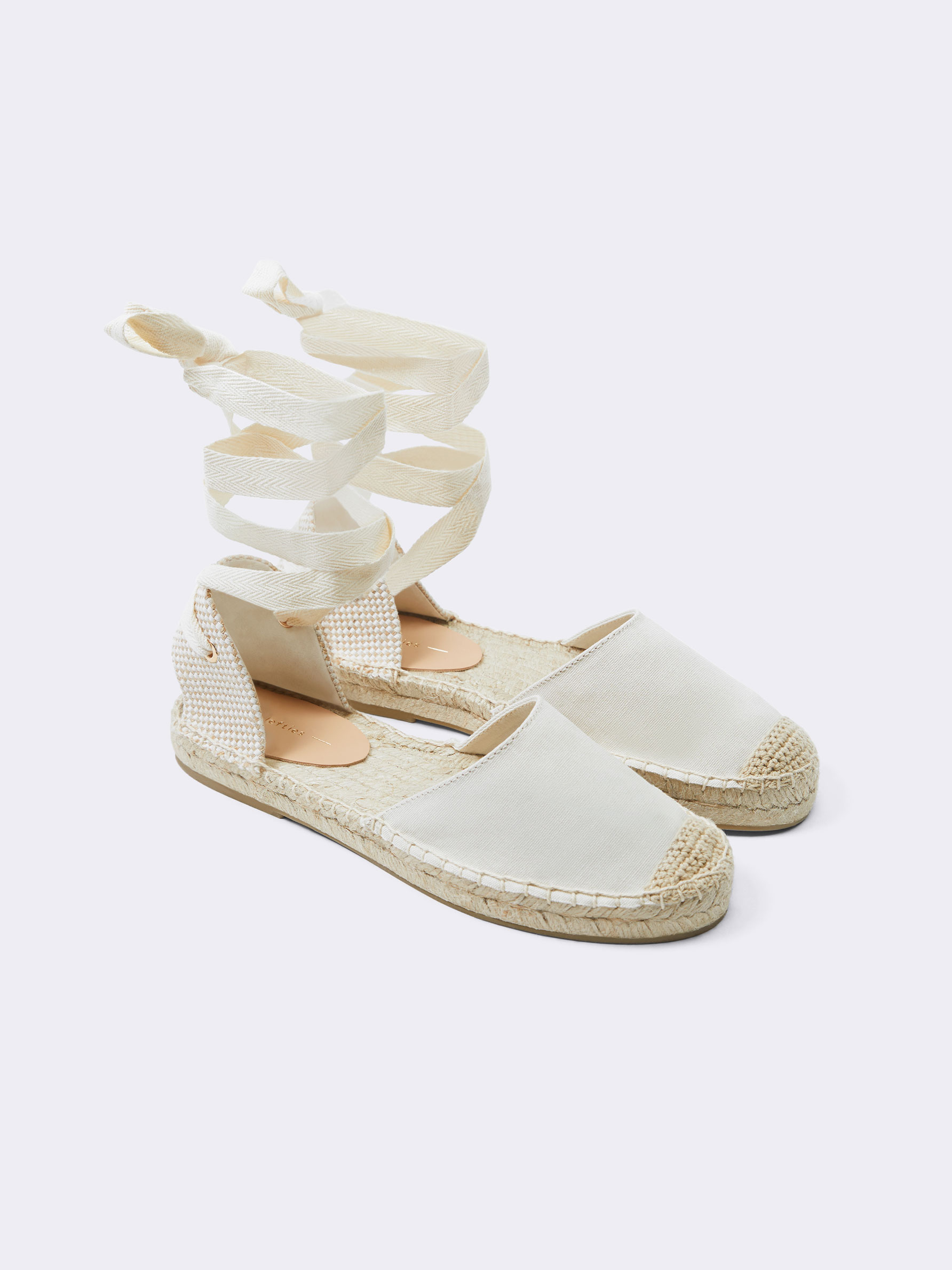 Tied espadrilles FOOTWEAR Woman Lefties Mexico