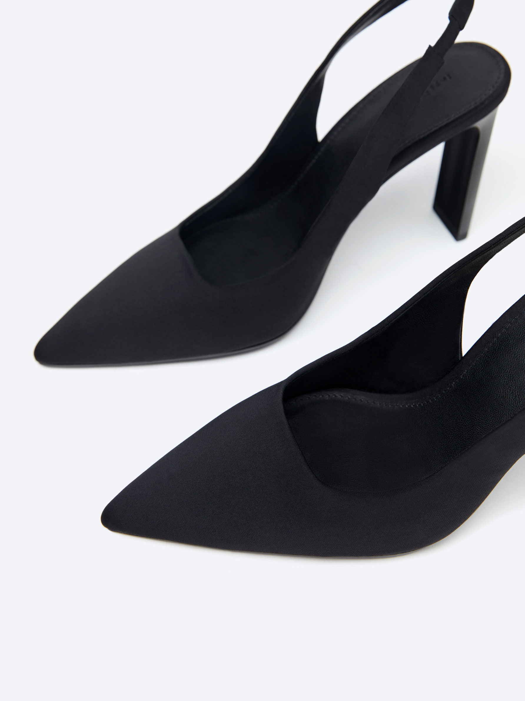 Black slingback heels clearance