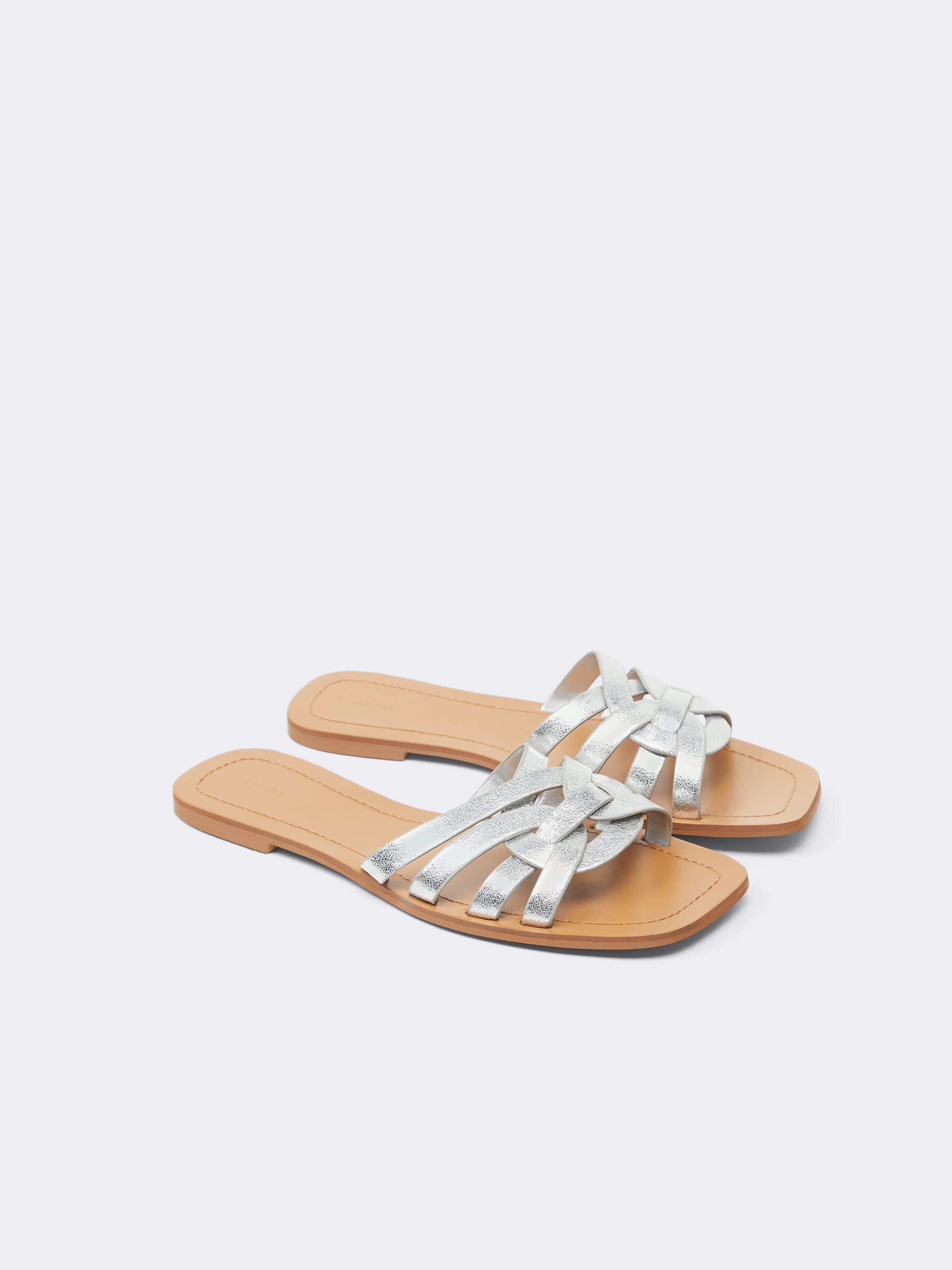 Strappy flat sandals FOOTWEAR Woman Lefties UAE Dubai