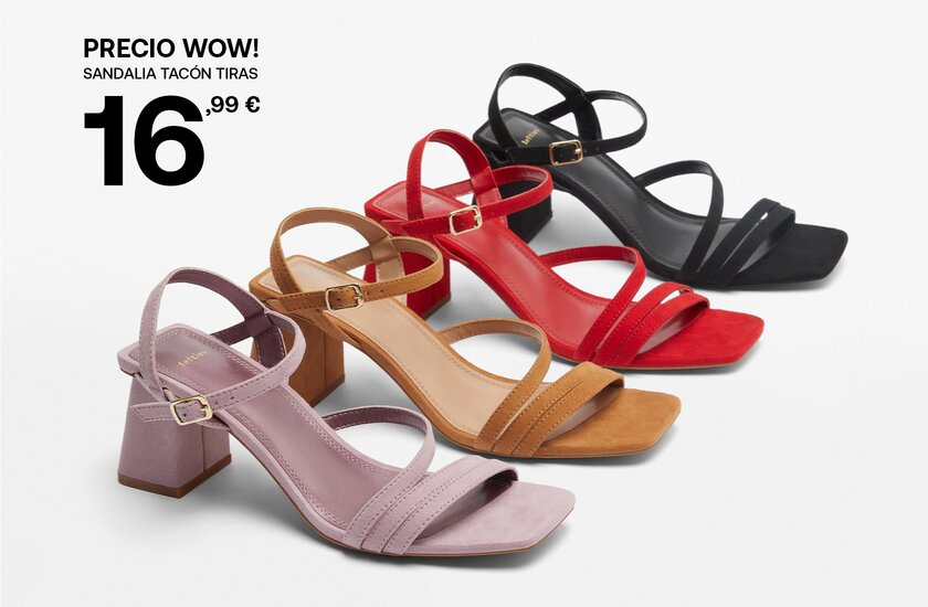 Zapatos de tac n de mujer Lefties Nueva Colecci n