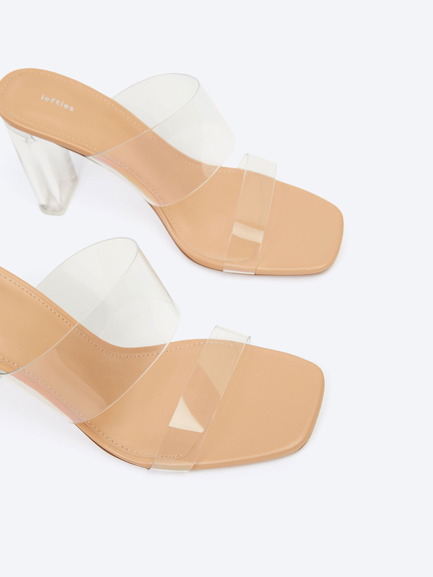 Lefties sandalias tacón sales