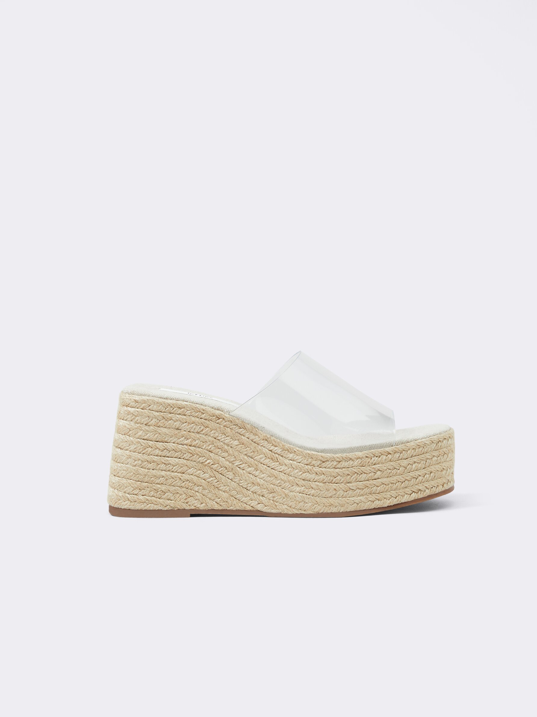 Vinyl jute wedges FOOTWEAR Woman Lefties Oman