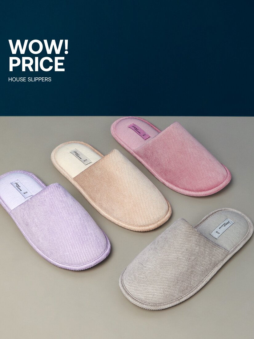 Pink house slippers outlet