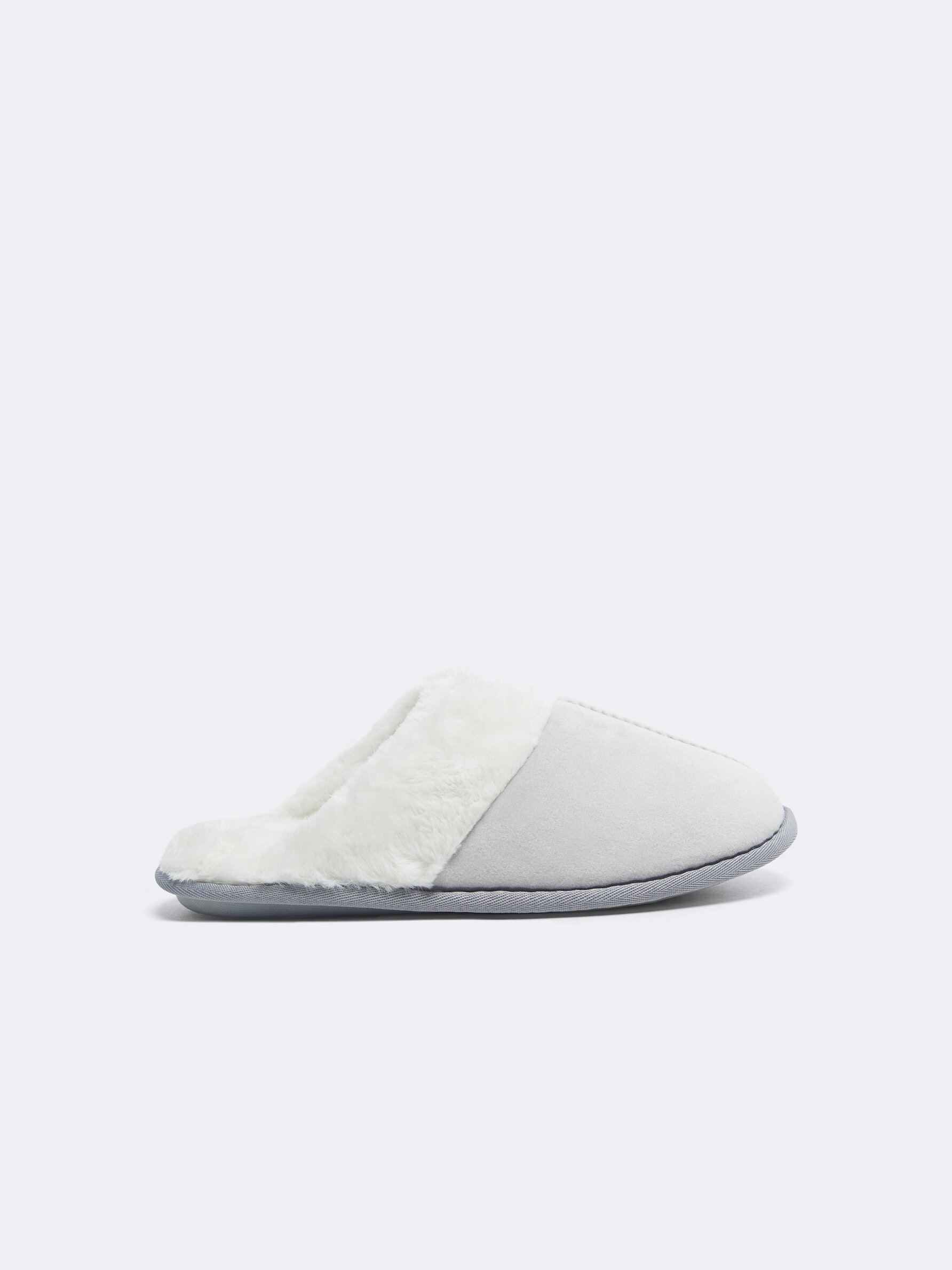 Faux fur house slippers Pyjamas CLOTHING Woman Lefties