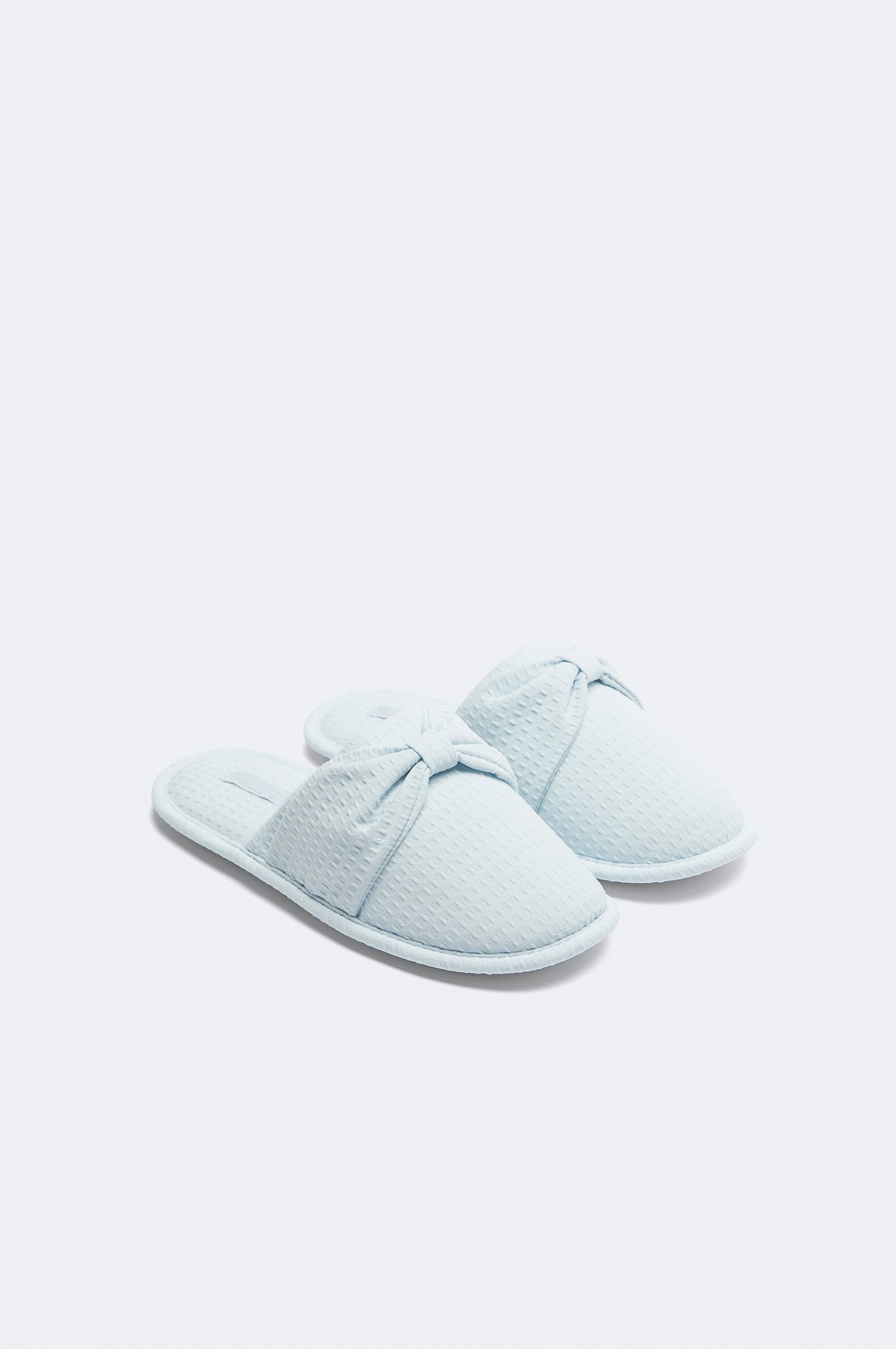 House slippers with bow House Slippers FOOTWEAR Woman