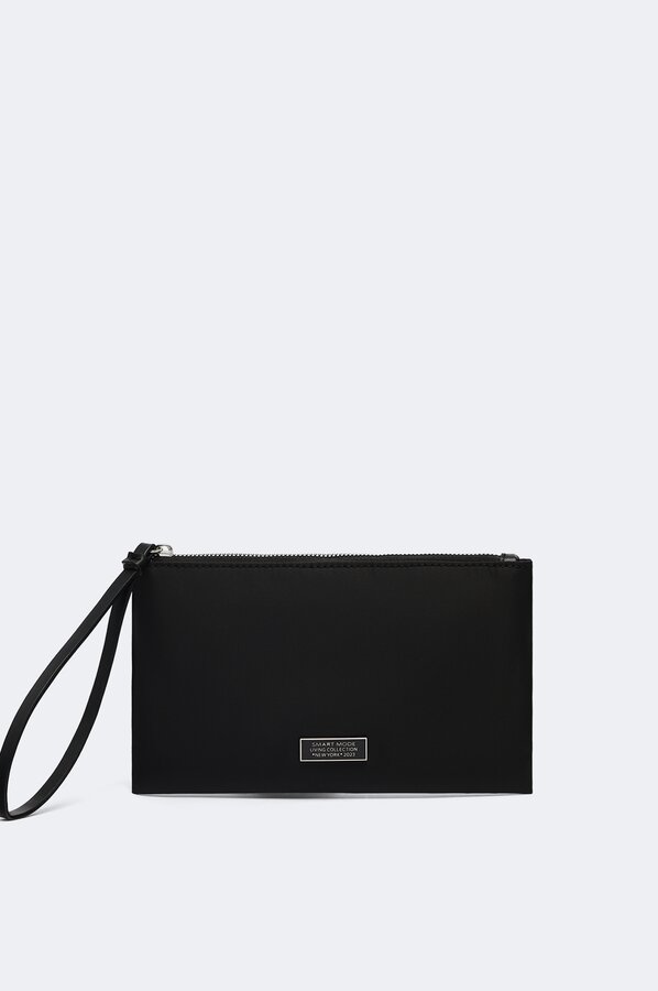 Nylon sales clutch bag