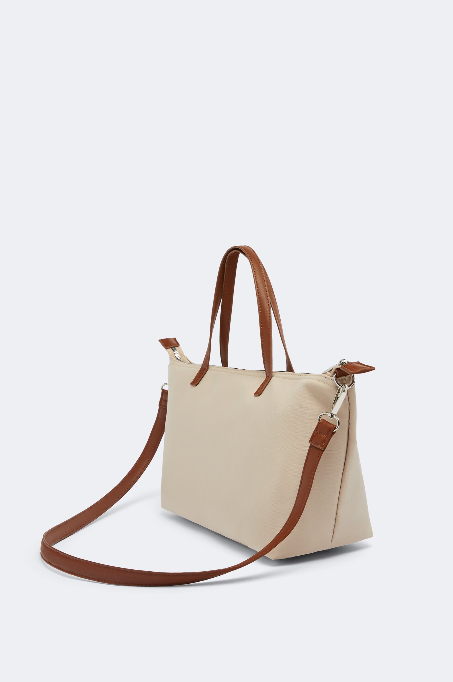Small nylon shopper bag