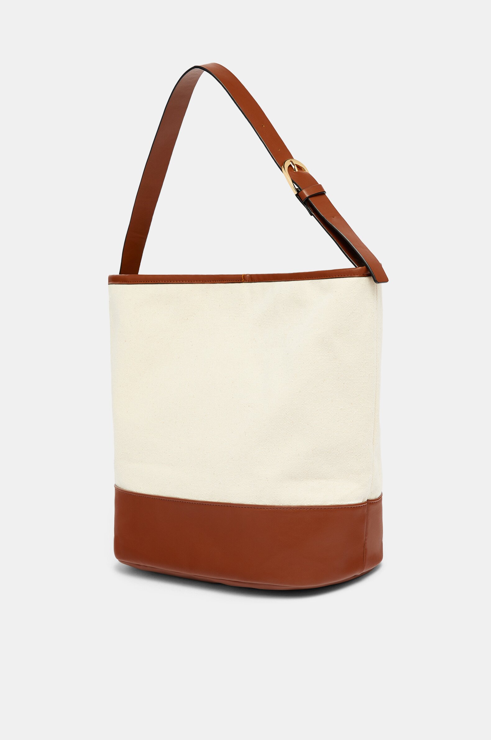 Canvas leather bag store