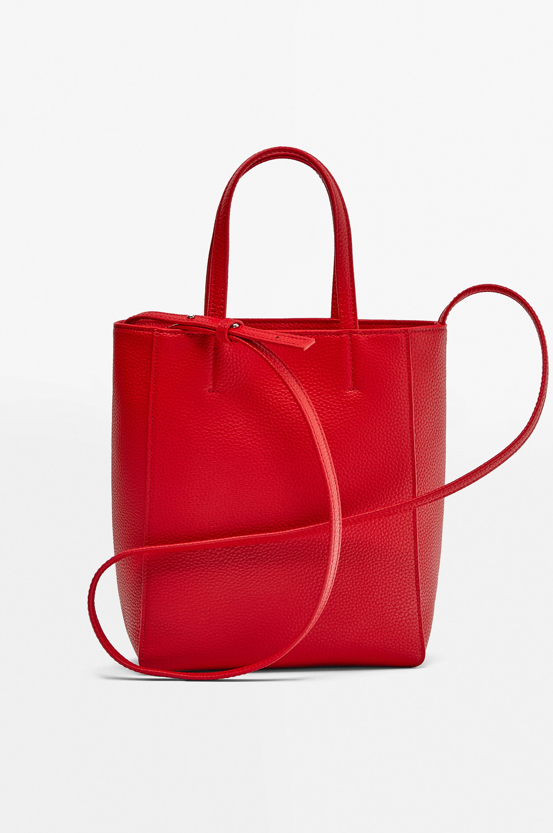 Bolso mini shopper textura Shopper BOLSOS Mujer Lefties