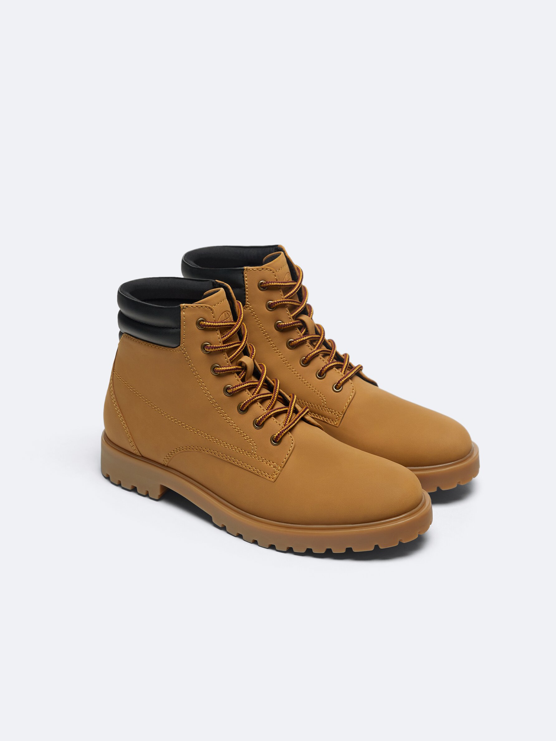 Orange 2025 brown boots