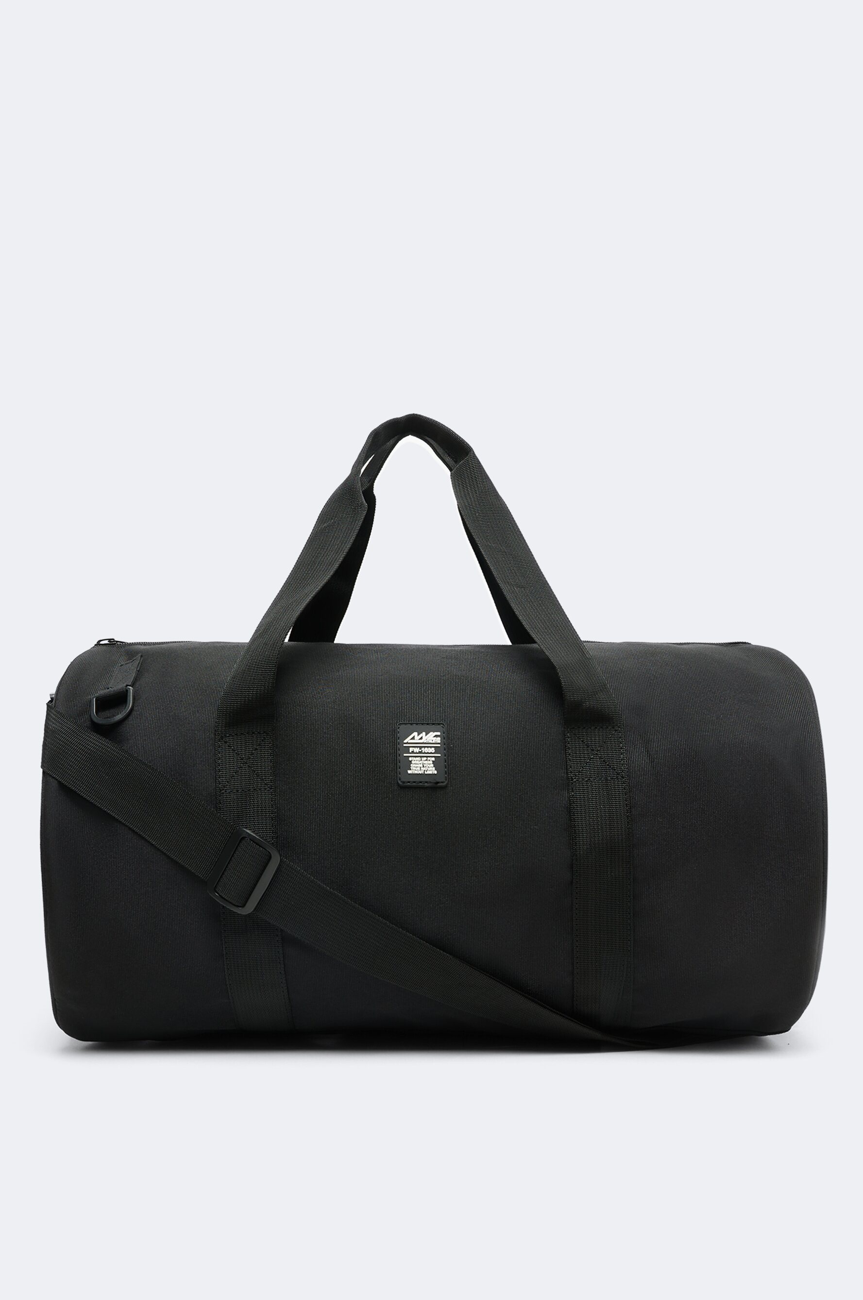 Overnight shop bag black