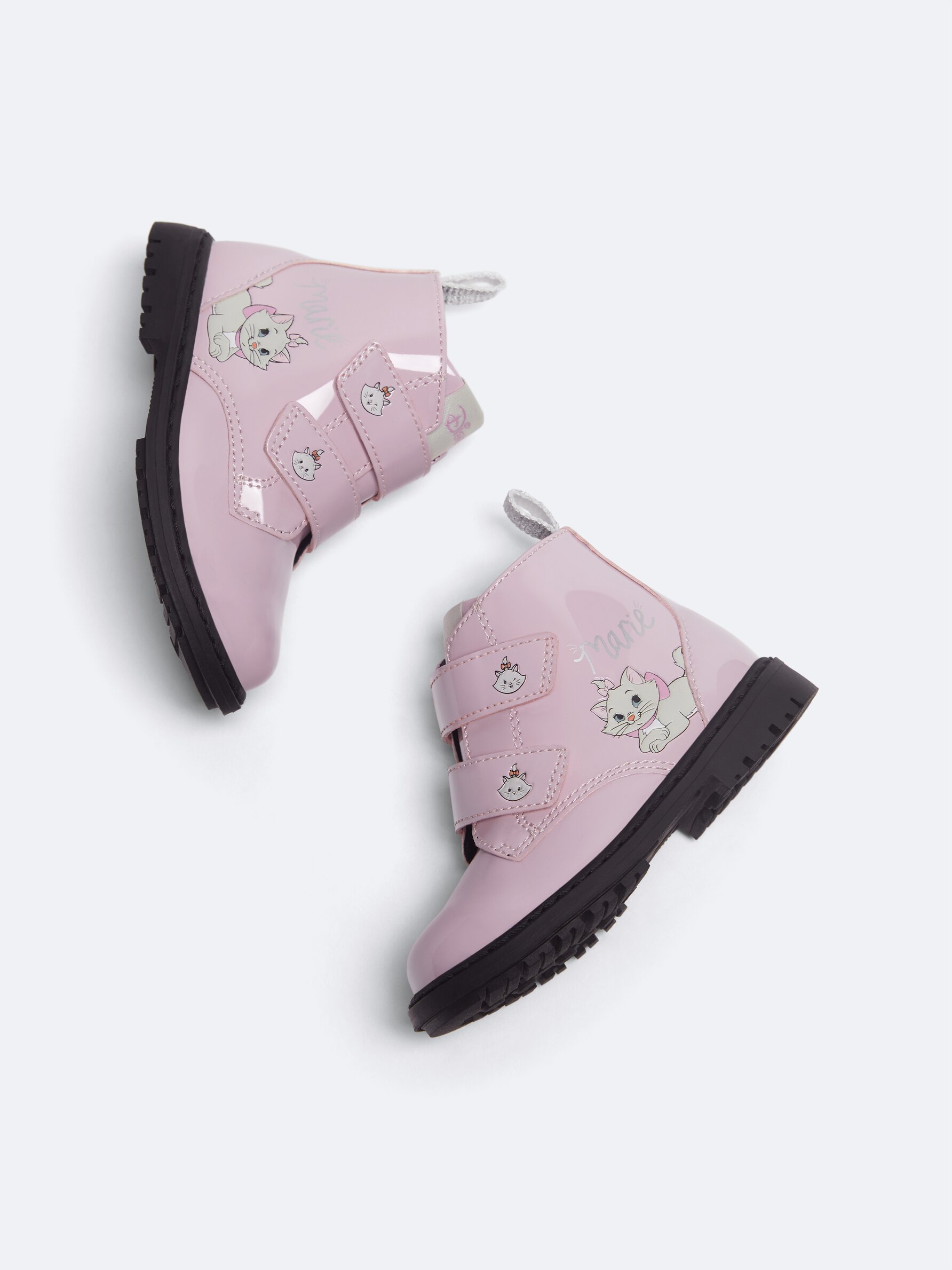 Girls pink hotsell patent boots