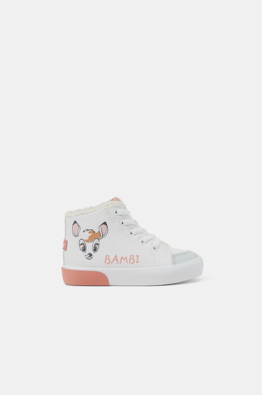 BAMBI ©DISNEY lined high-top sneakers