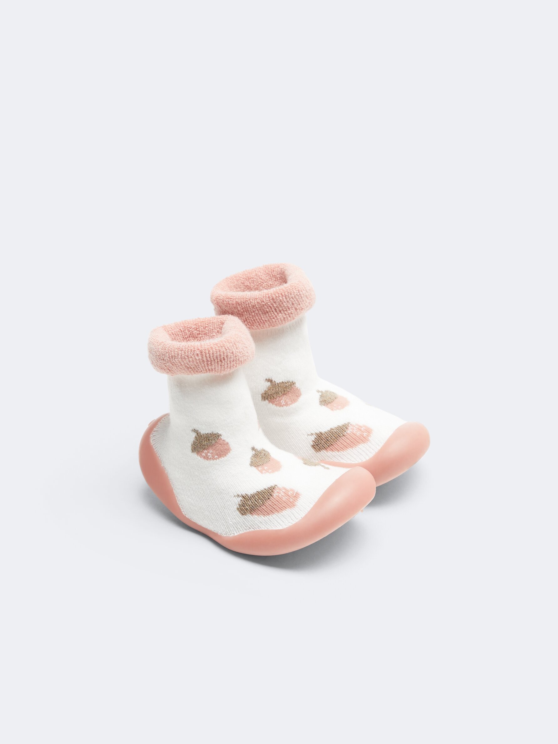 Toddler Slipper Socks with Rubber Soles