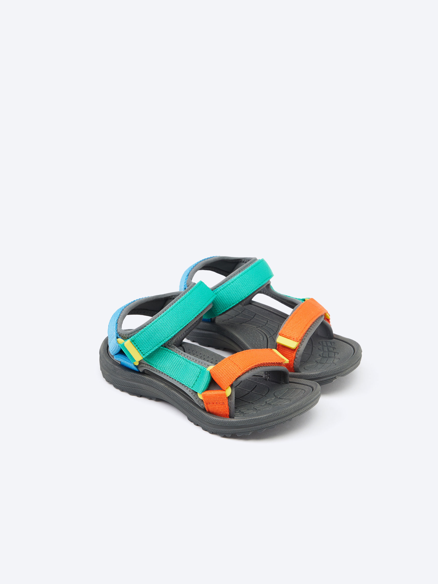 Colorful sandals best sale