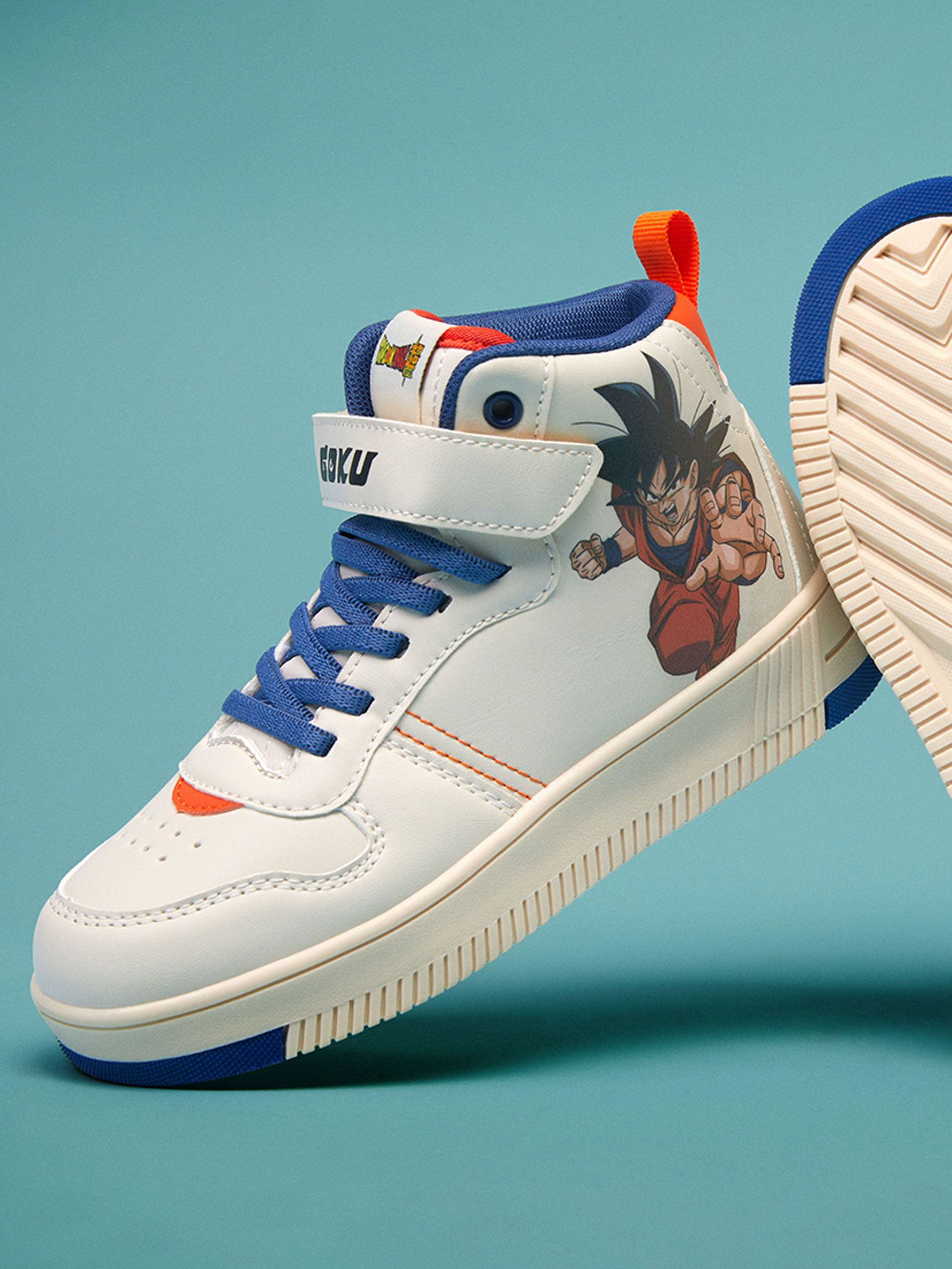 BASKETBALL DRAGON BALL HIGH TOP SNEAKERS Collabs FOOTWEAR