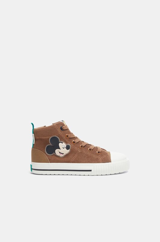 MICKEY MOUSE ©DISNEY high-top sneakers with toecap detail