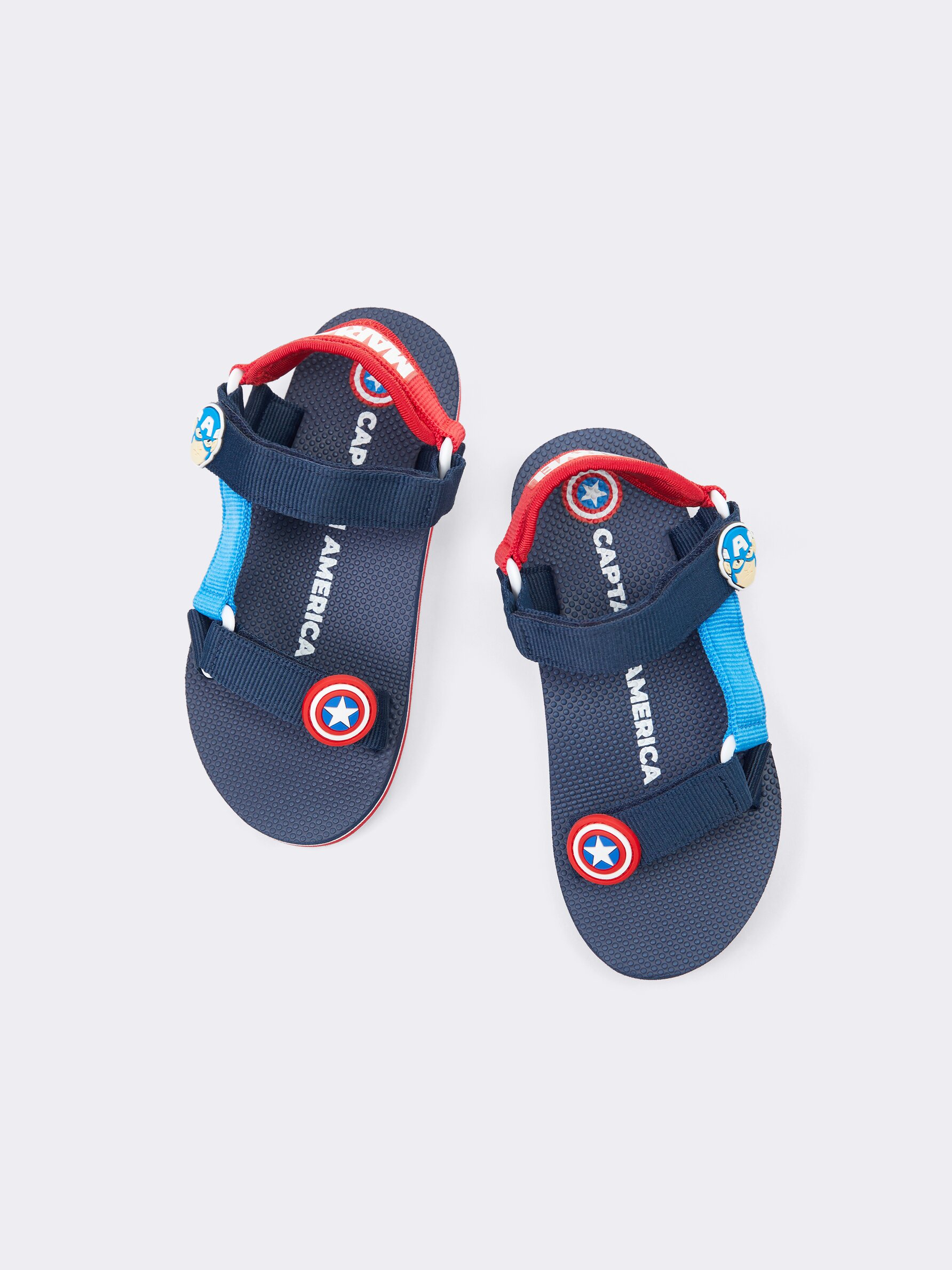 Captain america hotsell flip flops