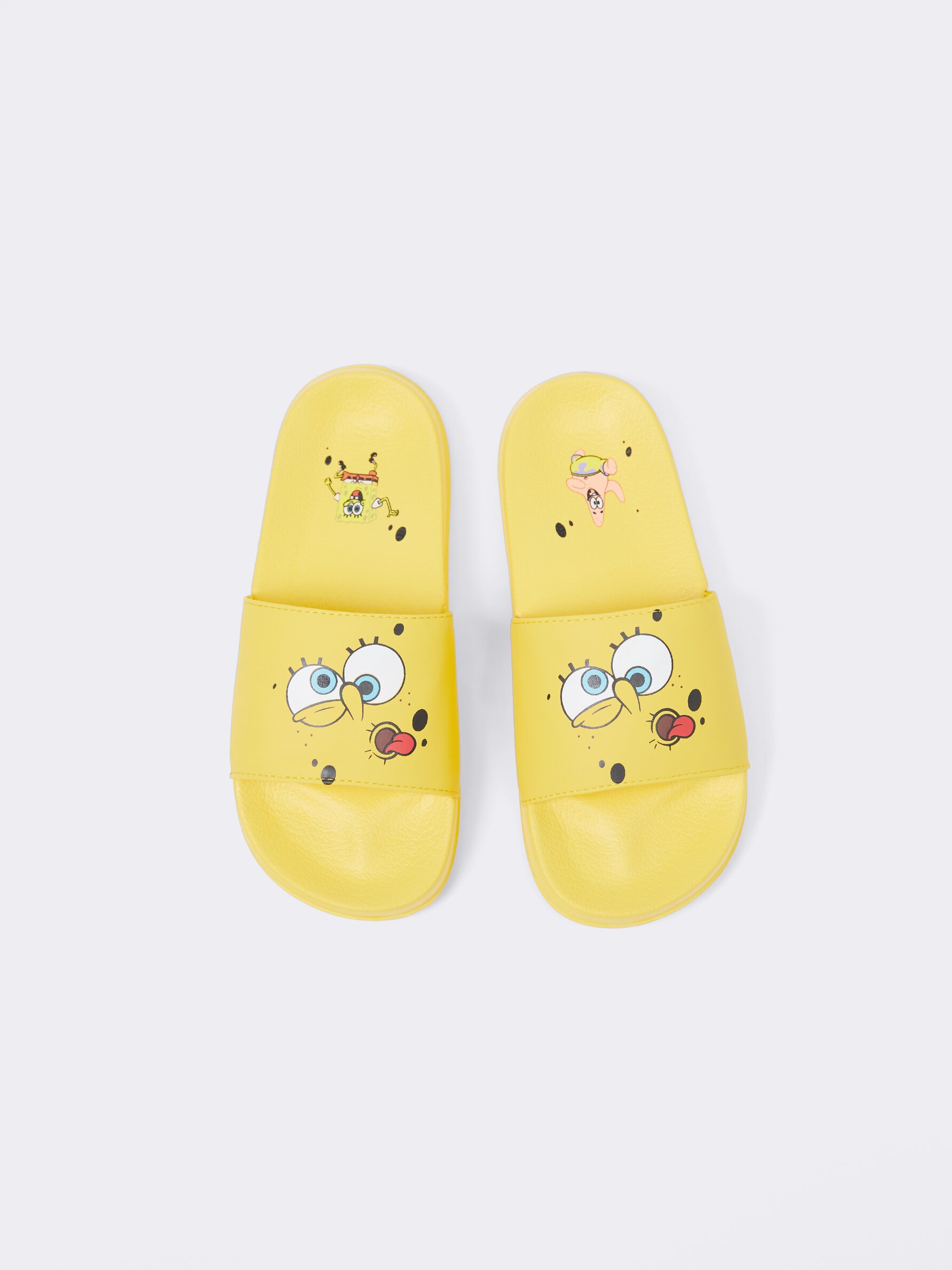 Kids spongebob online slippers