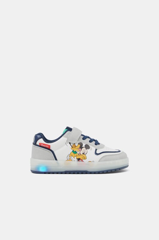 MICKEY & PLUTO ©DISNEY sneakers with light detail