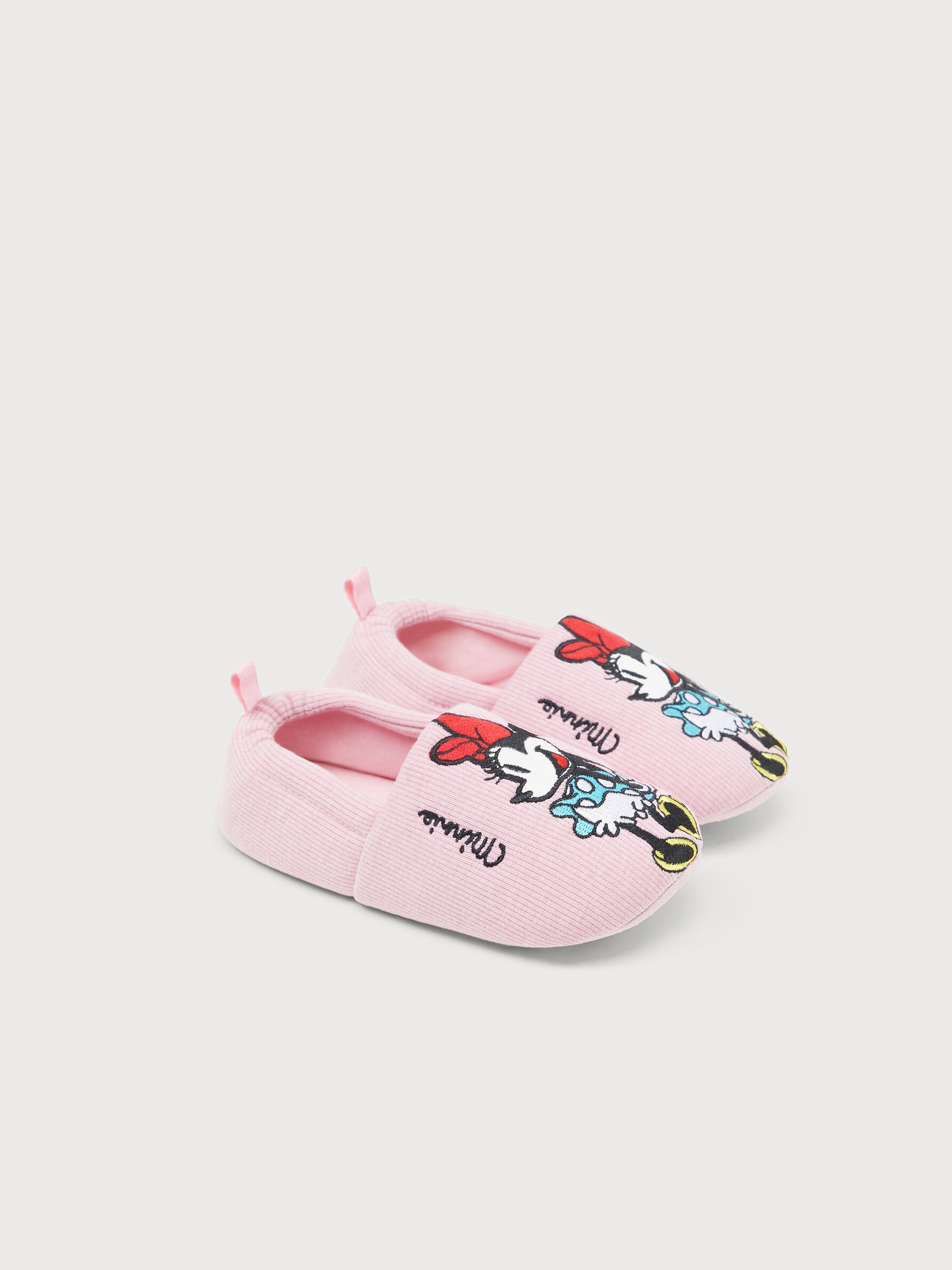 Minnie mouse store baby slippers