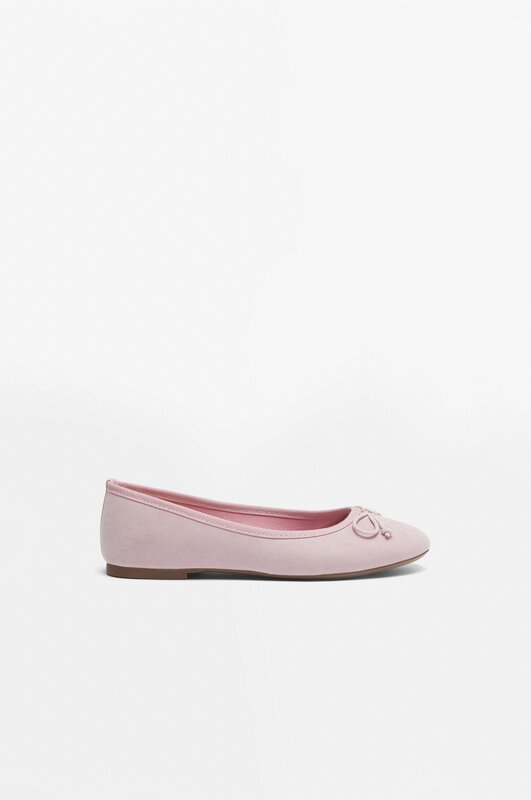 Pale pink 2025 ballet pumps