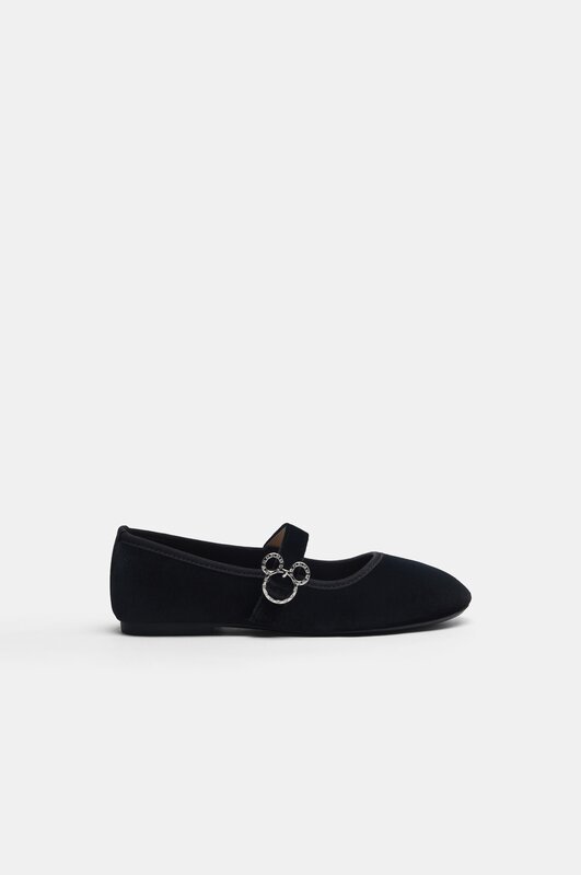 MICKEY MOUSE © DISNEY ballet flats with buckle